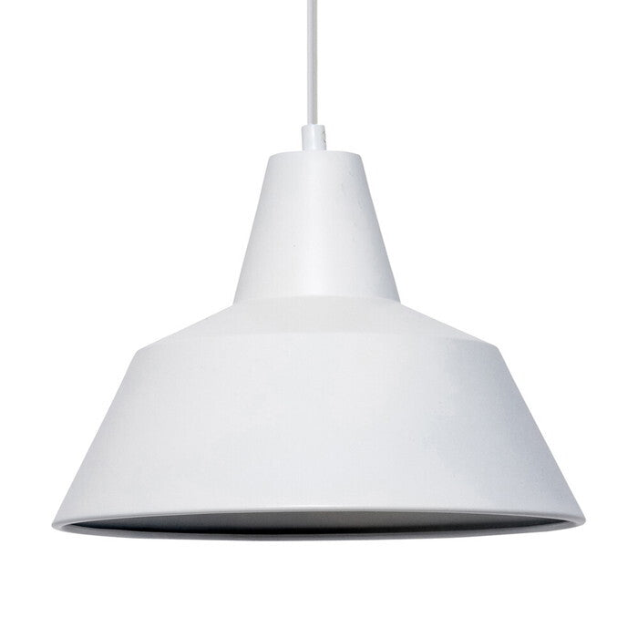 ペンダントライト ヴェデル・マッドソン The work shop lamp ワークショップランプ Mサイズ Mサイズ ブラック ホワイト φ28×H22cm tim-7183751の画像
