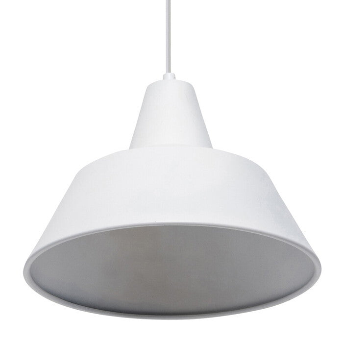ペンダントライト ヴェデル・マッドソン The work shop lamp ワークショップランプ Mサイズ Mサイズ ブラック ホワイト φ28×H22cm tim-7183751の画像