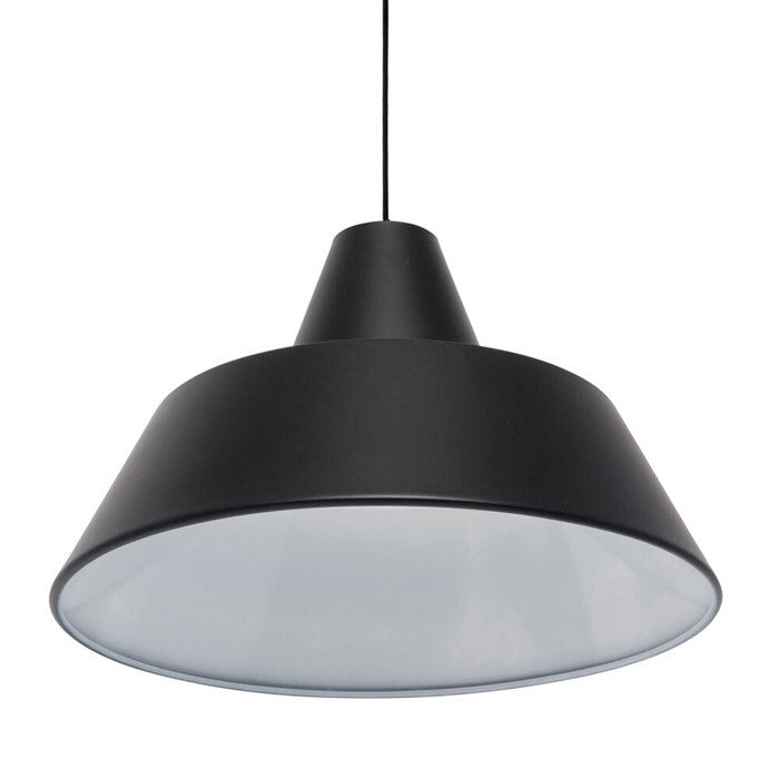 ペンダントライト ヴェデル・マッドソン The work shop lamp ワークショップランプ XLサイズ XLサイズ ブラック ホワイト φ50×H37cm tim-7183787の画像