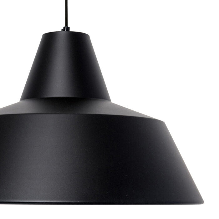 ペンダントライト ヴェデル・マッドソン The work shop lamp ワークショップランプ XLサイズ XLサイズ ブラック ホワイト φ50×H37cm tim-7183787の画像