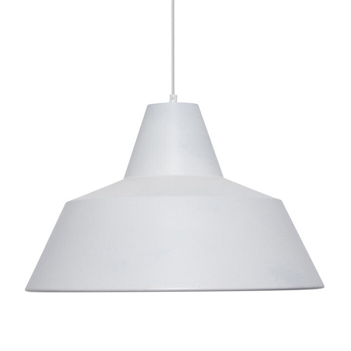 ペンダントライト ヴェデル・マッドソン The work shop lamp ワークショップランプ XLサイズ XLサイズ ブラック ホワイト φ50×H37cm tim-7183787の画像