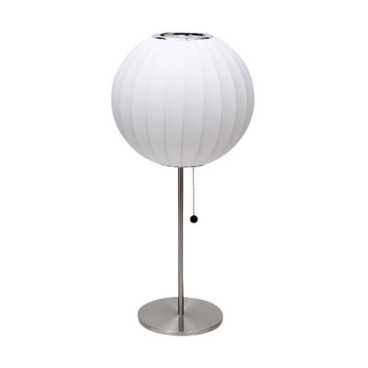 テーブルランプ テーブルライト ジョージ・ネルソン バブルランプ ボール ロータス Sサイズ ホワイト 約W32×H67cm tim-7522898の画像