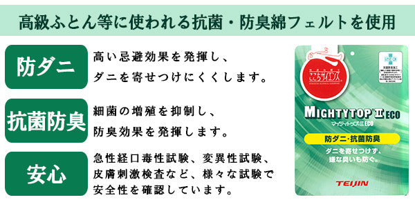 棚照明付フロアベッド ダブル SGマーク付国産ハードマットレス付 to-10-190-d-108378